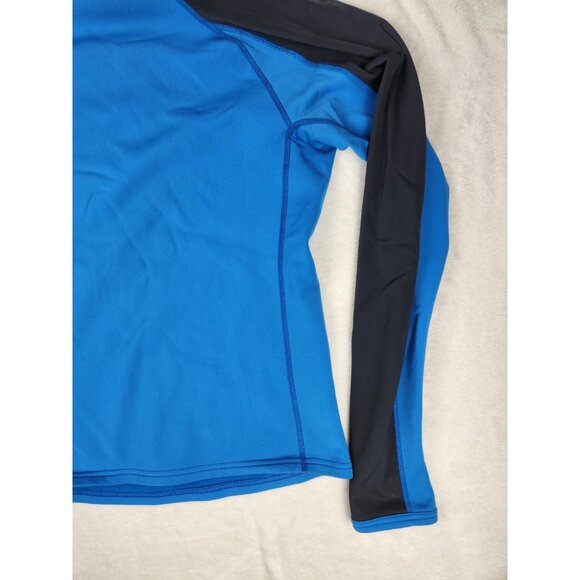 Mountain Equipment Co Op Womens Pullover Medium Blue Hooded Outdoors Hiking Camp - Picture 4 of 16